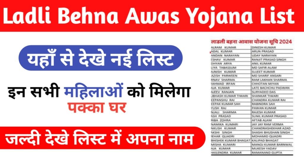 Ladli Behna Awas Yojana Photo