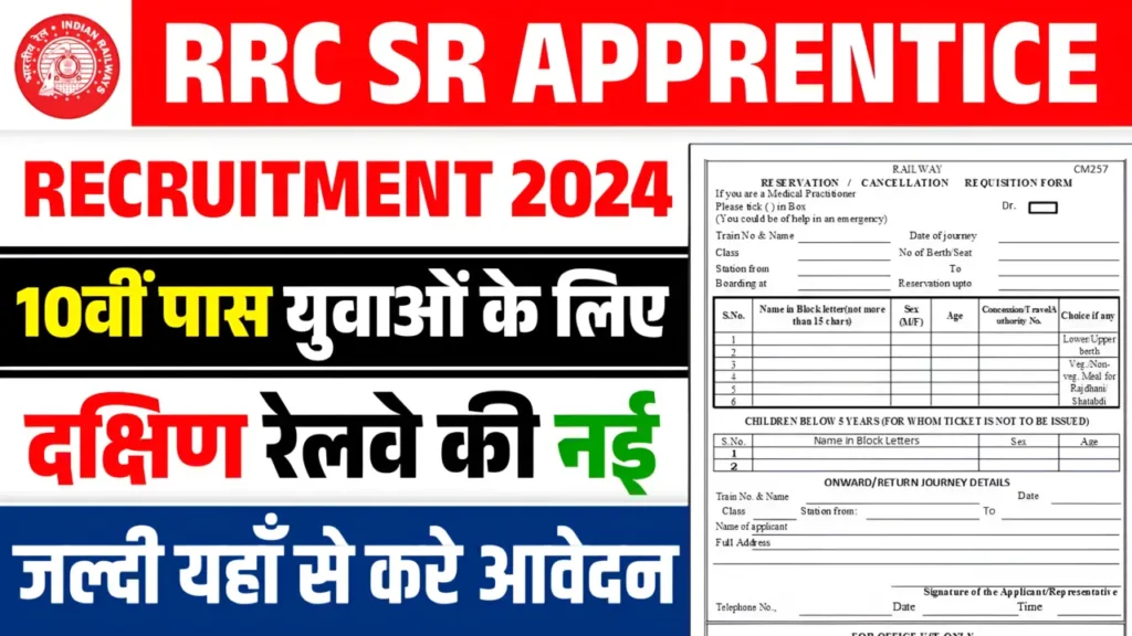 SR Apprentice Recruitment 2024