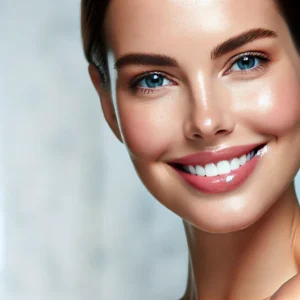 glowing skin
